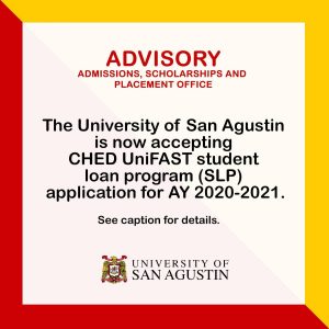 University of San Agustin CHED