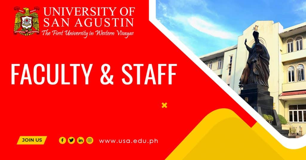 Featured Image Faculty and Staff University of San AgustiN