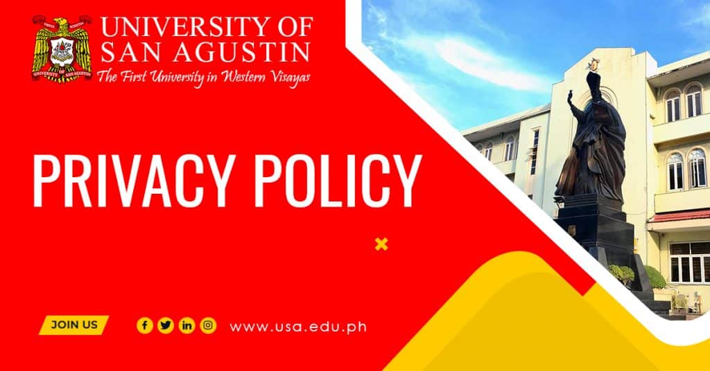 Featured Image Privacy Policy University of San Agustin