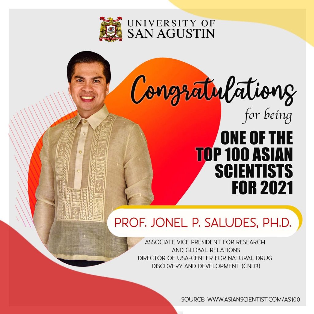 AGUSTINEWS Augustinian Educator among Top 100 Asian Scientists e1622091815823