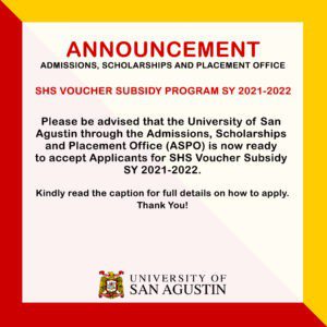 Advisory ASPO Voucher Subsidy