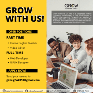 Grow Forward JP Inc November 9 2021