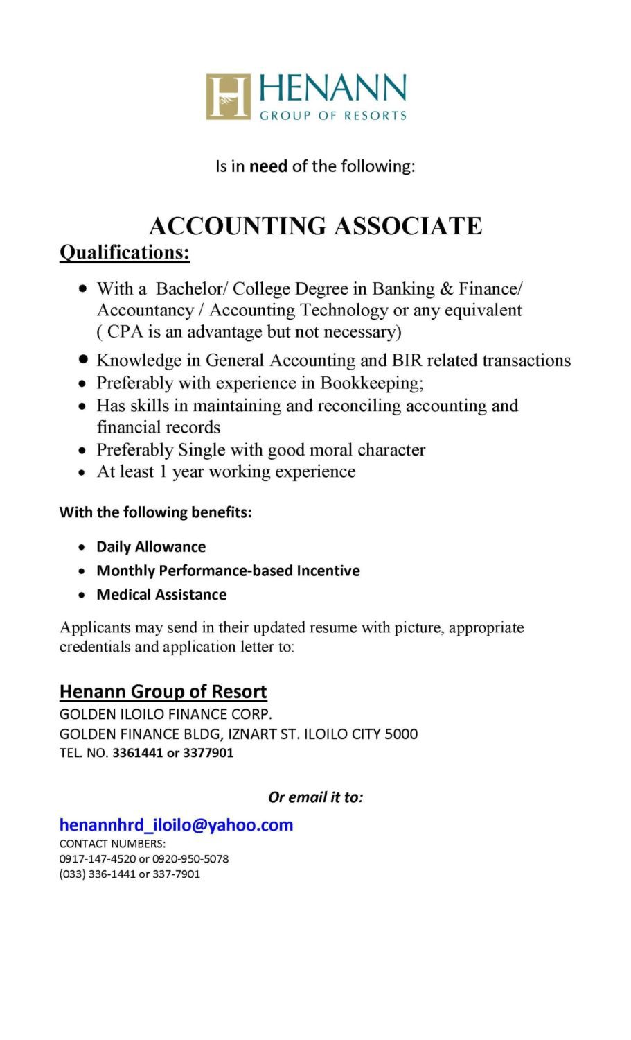 Accounting Associate Henan scaled