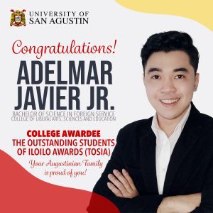 Former USASG President is TOSIA College Awardee