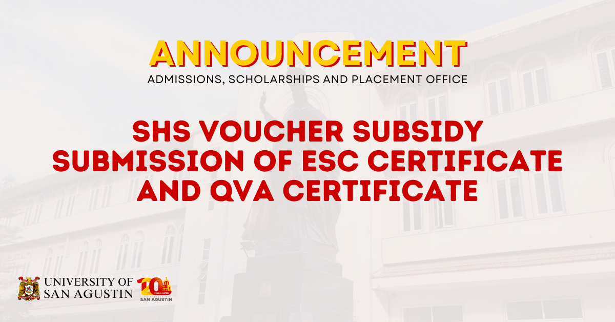 Advisory from ASPO SHS Voucher Subsidy Submission of ESC Certificate