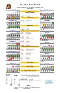SCHOOL CALENDAR, AY 2024-2025 - UNIVERSITY OF SAN AGUSTIN