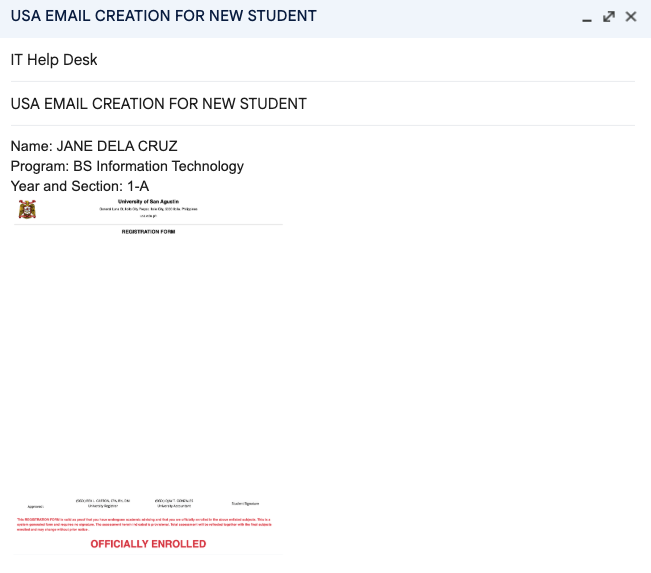 How can I get a USA email address? - UNIVERSITY OF SAN AGUSTIN